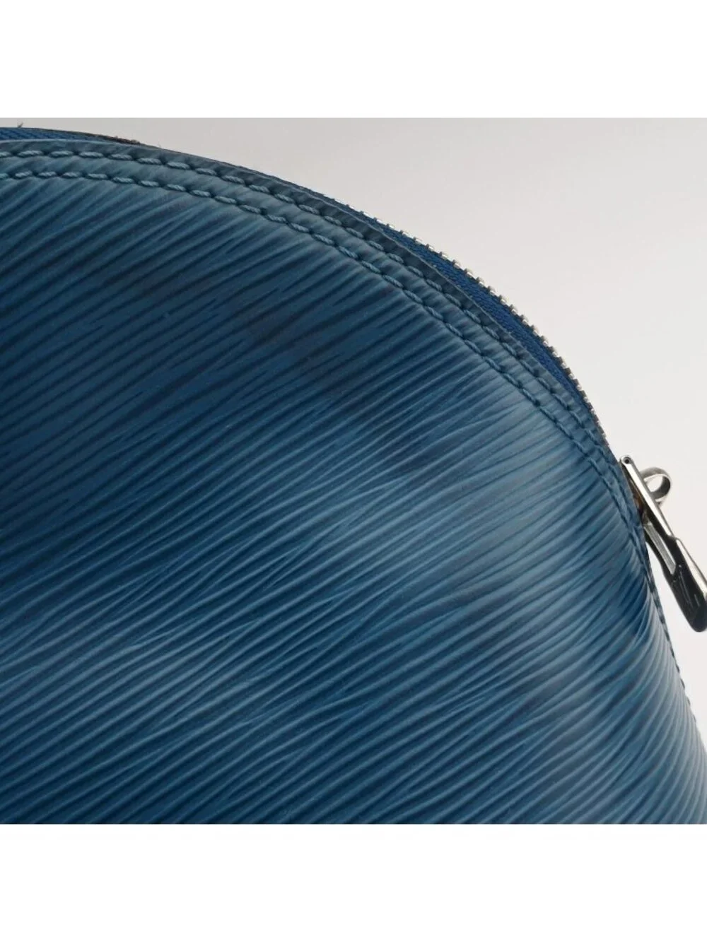 Louis Vuitton Alma PM Toledo Blue Epi Handbag